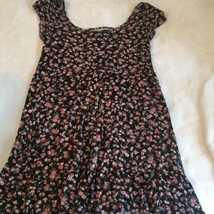 Floral mini dress